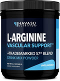 L-Arginine Powder - Nitric Oxide Supplement for Men and Women with L-Citrulline and Beet Root - Pre and Post Workout Support for Endurance and Recovery - Unflavored 1 Month Supply (30 Scoops)