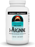 Source Naturals L-Arginine Free Form* - 1000 mg 200 Tablets