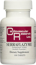 Cardiovascular Research Serraflazyme Tablets 100 Count