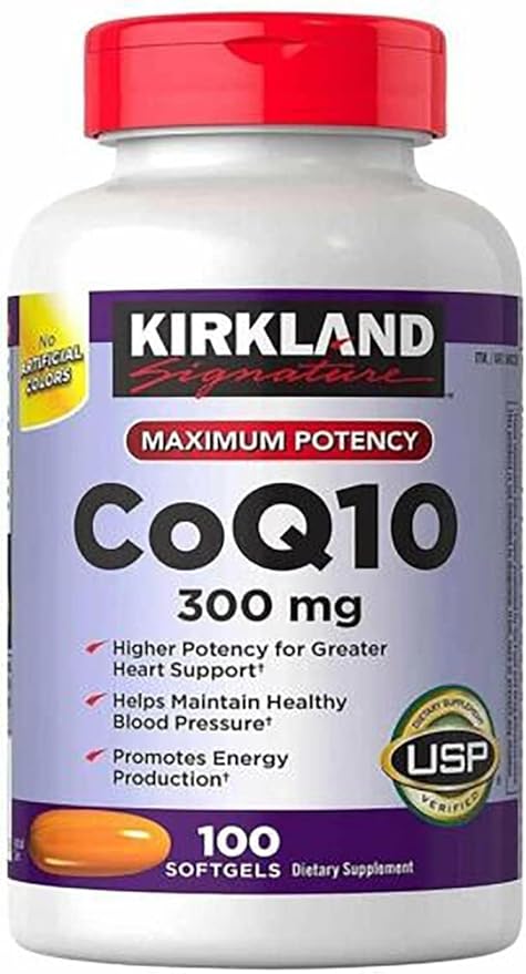 Kirkland Signature CoQ10 300mg 100 Softgels