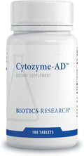 Biotics Research Cytozyme-AD™ Adrenal Support Supplement for Women &amp Men– Supports Healthy Adrenal Function Normal Energy Levels &amp Overall Wellbeing &amp Promotes Calm – 180 Tablets
