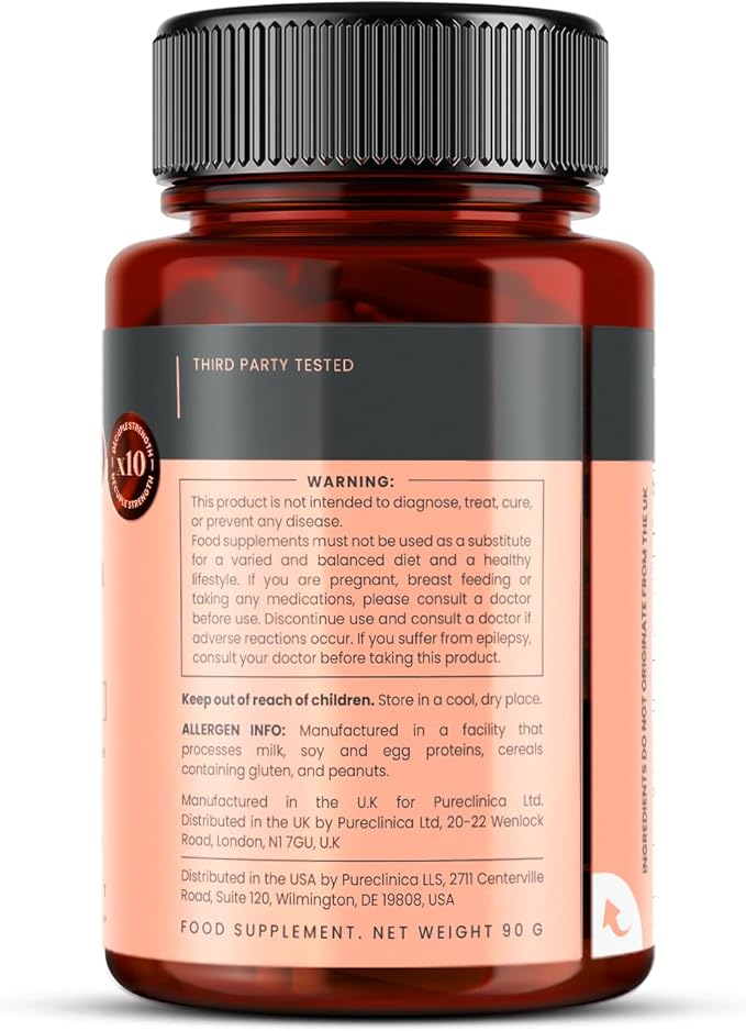 Double Strength Silica Complex – 500mg Horsetail Extract (4:1) per Tablet – 90 Tablets – 3 Month Supply – with Zinc Manganese &amp Boron