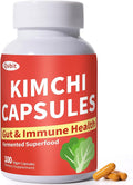 Kimchi Capsules Kimchi Supplement Probiotics &amp Enzymes Supports Gut &amp Digestive Health Taste Well One Fermented Superfood for Antioxidant Support 90 Vegan Capsules Pills