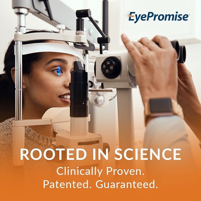 EyePromise Zeaxanthin + Lutein Eye Vitamin - 60 Softgels Capsules Made with Natural Ingredients for Diets Including Gluten Free and Vegetarian - Protect &amp Enhance Your Eye Health Completely
