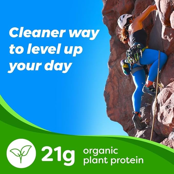 Orgain Creatine Monohydrate Powder 17.64 Oz (100 Servings) &amp Organic Vegan Vanilla Bean Protein Powder 2.03 lb Bundle - Plant-Based Protein and Muscle Support