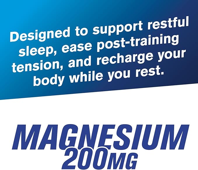 GAT SPORT Pro Magnesium High Potency Increased Absorption Vitamin B6 Vitamin D 120 Capsules