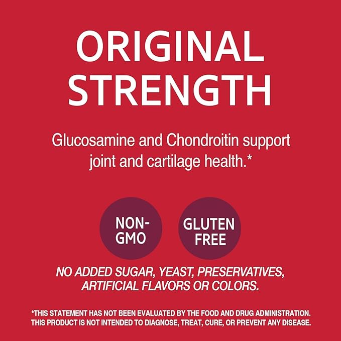 21st Century Glucosamine 250 mg Chondroitin 200 mg Capsules - 200 ct Pack of 3