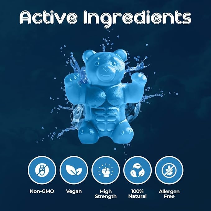 Creatine Monohydrate Gummies Pouch &amp Bottle Bundle for Men &amp Women | 5000mg of Creatine Gummie Per Serving | Zero Sugar Gluten Free &amp Halal | Pack of 90 | Blueberry &amp Strawberry Flavo
