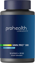 ProHealth NMN Pro 300 (90 Capsules) Clinically Studied Uthever® NMN. NAD+ Precursor for Cellular Energy Mitochondrial Support &amp Healthy Aging. USA Manufactured Triple Lab-Tested