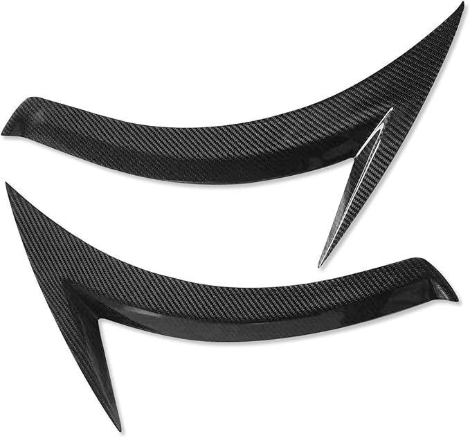 Compatible with Mercedes-Benz CLA W117 CLA45 CLA180 2013-2019 Dry Carbon Fiber Both Side Leaf Plate Wind Trim Cover Car Accessories