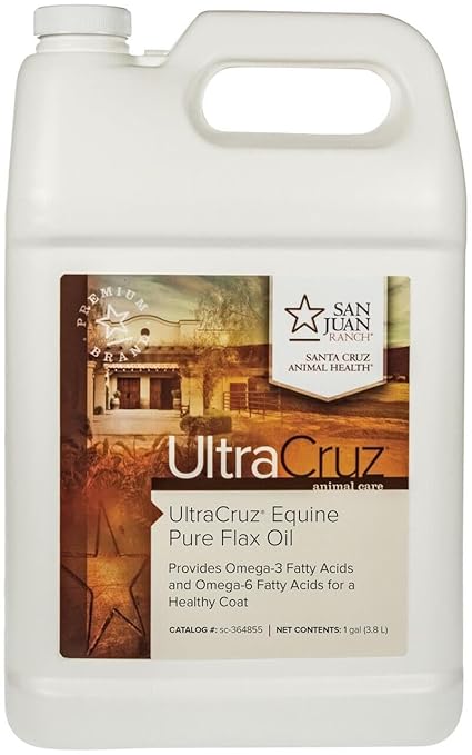 UltraCruz® Equine Pure Flax Oil 1 Gallon