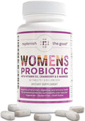Probiotics for Women - Supports Digestive &amp Vaginal Health with D3 Prebiotics &amp Cranberry - Defends Against UTI &amp Yeast - 15x More Effective Than Regular Capsules (60 Count)
