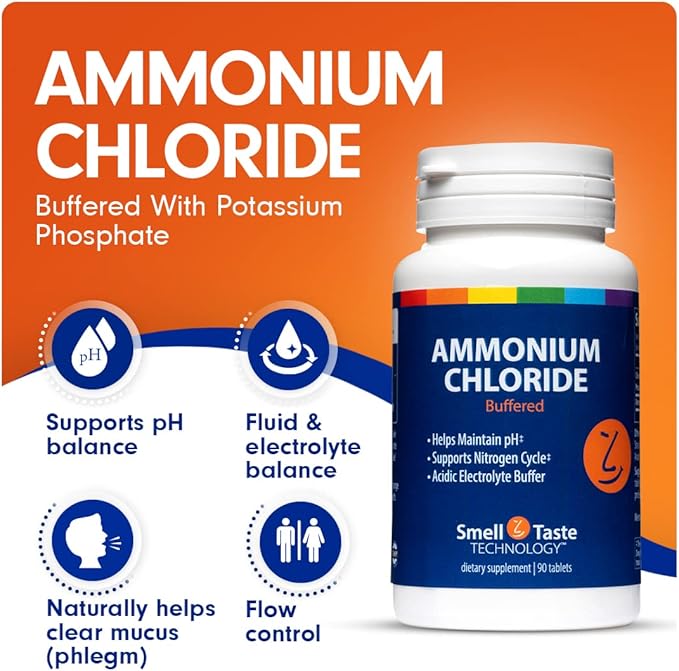 Lyte Balance Ammonium Chloride + Potassium Phosphate Supplement | Nutritional Supplement Buffered w/Potassium Phosphate | Helps Maintain Proper PH Levels Muscle Building Mucus &amp Cough | 90 Table