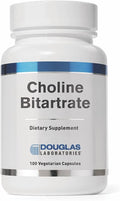 Douglas Laboratories Choline Bitartrate | Supplement to Support Liver Neurological and Heart Health Mental Focus and Nervous System* | 100 Capsules