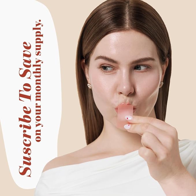 Glutathione Strip (30 Strips) | Collagen Acerola Milk Thistle Hyaluronic Acid Liposomal Glutathione Supplement Fast-Absorption Antioxidants Korean Skin Care