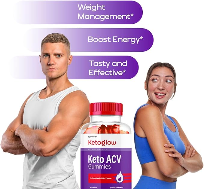 KetoGlow Keto ACV Gummies - Official Keto Glow Gummies ACV Premium All Natural Gummys 1050mg Keto Glow Apple Cider Vinegar Advanced Formula KetoGlow Support Review 60 Gummies for 1 Month