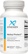 XYMOGEN Methyl Protect - 3400 mcg 5-MTHF (5-Methyltetrahydrofolate) - Cardiovascular &amp Neurological Support - Activated Vitamin B Supplement - Vegetarian &amp Gluten-Free - 60 Capsules