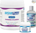 KALA HEALTH MSMPure Starter Bundle with MSM Coarse Flakes 1lb MSM Muscle &amp Joint Cream 2oz and MSM Gel with Organic Aloe 8oz