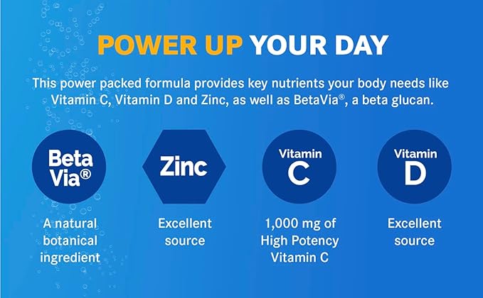 Emergen-C Immune+ 1000 mg Vitamin C + Vitamin D &amp Zinc (Super Orange 60 Ct/Raspberry 30Ct) 90 Packets