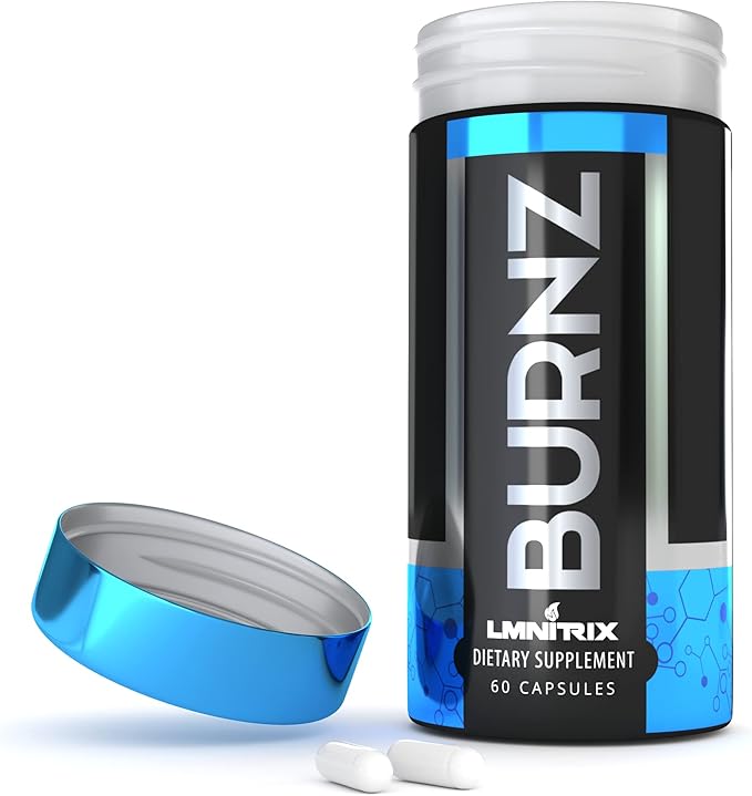 Burnz EXT - Extreme Thermogenic Fat Burner - Powerful Weight Managment Aid Stronger Than Most Diet Pills - True Plateau Destroyer - Lose Weight Fast for Men and Women - Real Results - 60ct