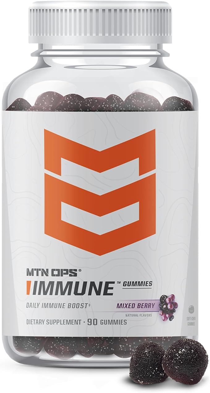 MTN OPS Slumber Vitamin D3 + K2 &amp Immune Gummies Bundle