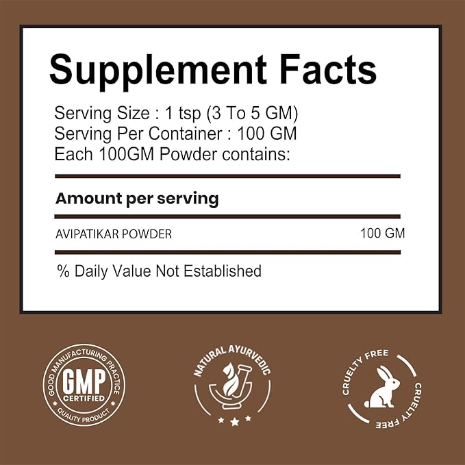 Avipattikar Churna Powder 3.52 Ounce (Pack of 2)
