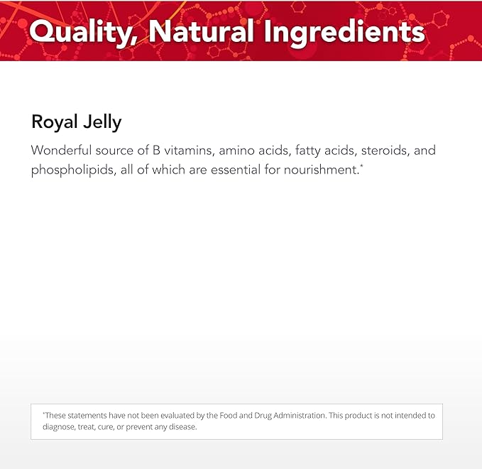 Physician's Strength Royal Strength - 60 mL - Fresh Royal Jelly with Austrian Pumpkin Seed Oil - Energy and Adrenal Support