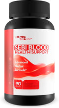 Sebi Blood Health Support - Blood Health Supplement - Blood Balance Blood Boost Formula - Inspired by Dr Sebi Blood Health - Help Improve Blood Flow &amp Reduce Oxidative Stress Naturally