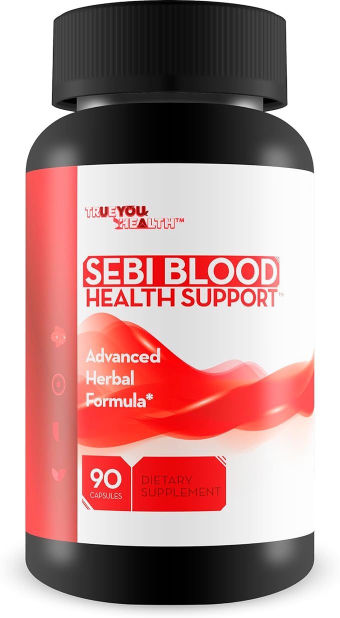 Sebi Blood Health Support - Blood Health Supplement - Blood Balance Blood Boost Formula - Inspired by Dr Sebi Blood Health - Help Improve Blood Flow &amp Reduce Oxidative Stress Naturally