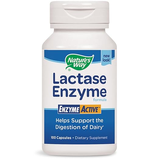 Natures Way Lactase Formula - 100 Capsules pack of -2