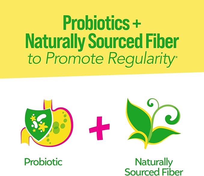 Culturelle Kids Probiotic + Fiber Packets (Ages 3+) - 24 Count - Digestive Health &amp Immune Support &amp Women’s 4-in-1 Daily Probiotic Supplements for Women - Supports Vaginal Health