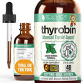 Thyrobin - Advanced Thyroid Support Supplement - Liquid Delivery for Better Absorption - Iodine Stinging Nettle Kelp Astragalus Ashwagandha &amp More!