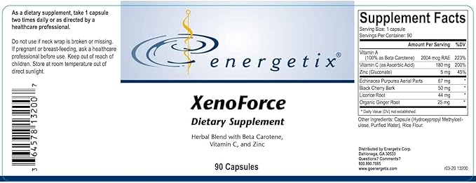Xenoforce 90 caps. by Energetix