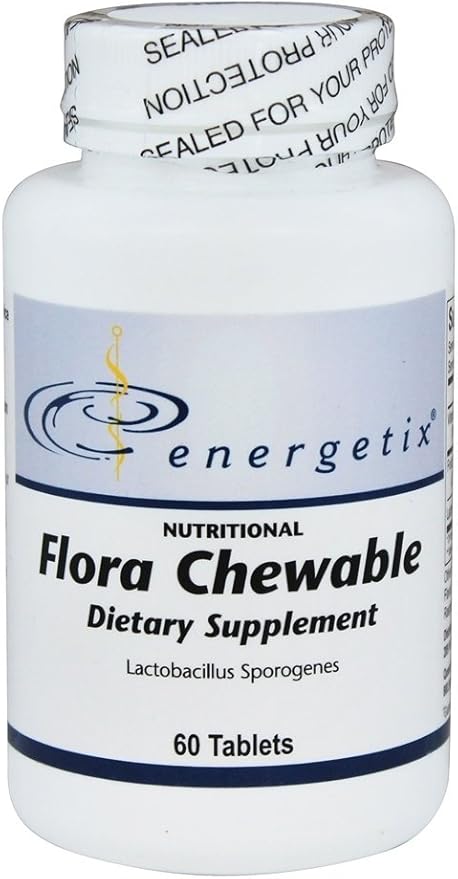 Energetix Flora Chewable 60 Chewable Tablets