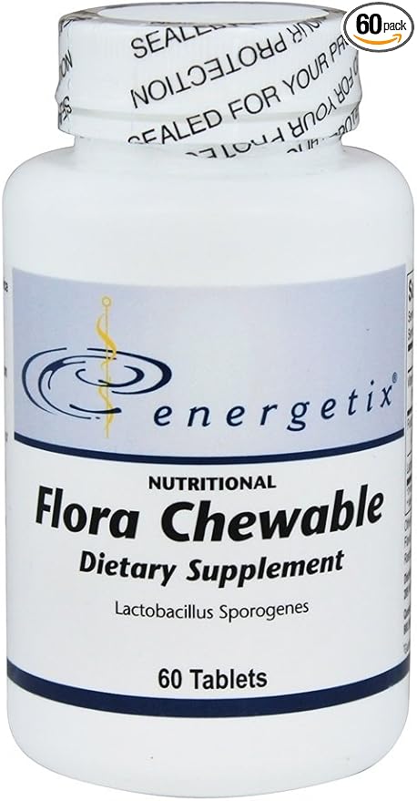 Energetix Flora Chewable 60 Chewable Tablets