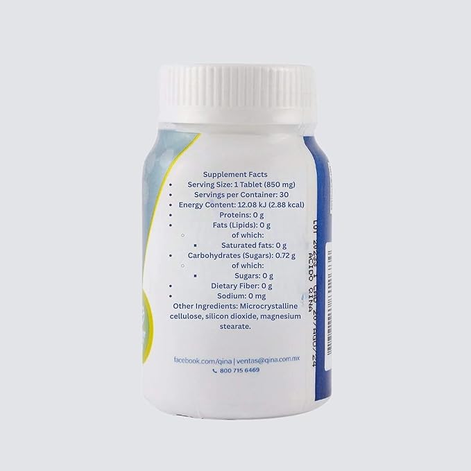 QN Hyaluronic Acid 30 Caplets of 850mg