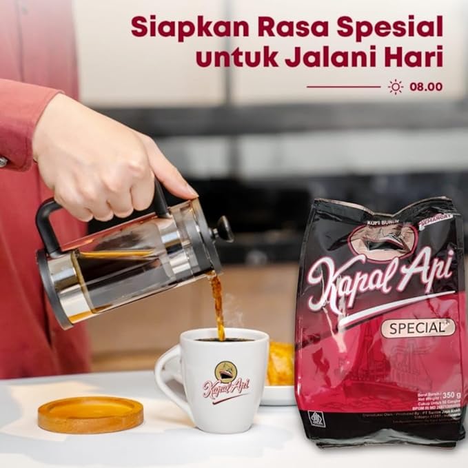 Kapal Api Indonesian Coffee Kopi Bubuk Special 350g (Pack of 1)