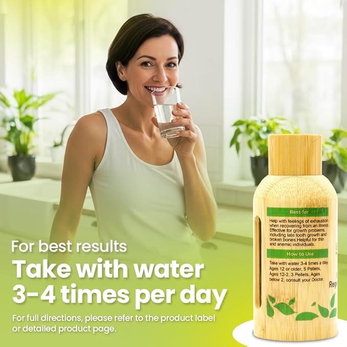 Bestmade Natural Products Calc Phos 6X Homeopathic Cell Salt Remedy for Bone Health &amp Regeneration - Helps with Growth Problems Broken Bones Calcium Deficiency &amp Coldness 350 Pellets