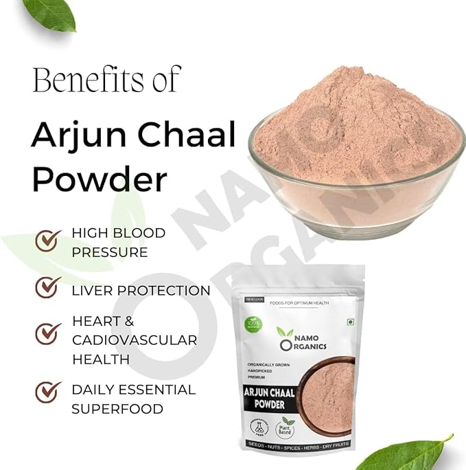 Arjun ki Chaal Powder Terminalia Arjuna - Double Filtered 100% Arjun Bark Fine Powder (500gm) - by pharmacylife