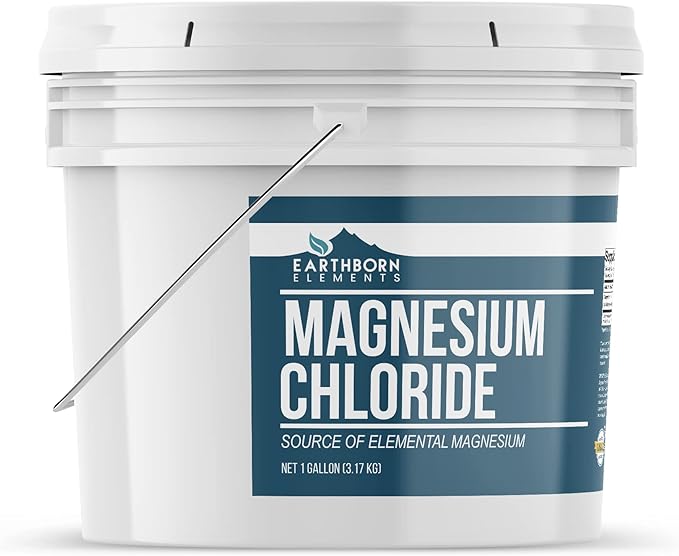 Earthborn Elements Magnesium Chloride (1 Gallon) Dietary Supplement Great Source of Elemental Magnesium