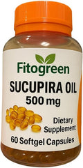 Sucupira Oil (Pterodon emarginatus) 500 Mg - 60 Capsules- Plant Based