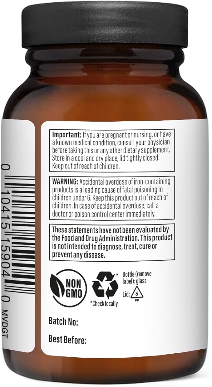 DigestVeda 28™ Ayurvedic Digestive Support Supplement | with Amla Sacred Lotus Vetiver &amp Cardamom | Supports Agni Balance Occasional Acidity Relief Bloating &amp Gut Comfort | 60 Tablets