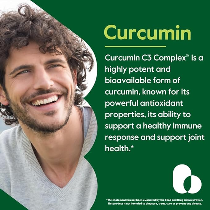 BESTVITE Curcumin 1000mg per Tablet (Turmeric Extract)(120 Tablets) Featuring Clinically Studied Curcumin C3 Complex® &amp BioPerine® - Standardized to 95% Curcuminoids - Vegan - Non GMO - Gluten Fre