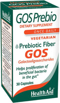 HealthAid GOSPrebio Prebiotic Fiber Once Daily 30ct Helps Proliferation of Beneficial Bacteria in the Gut Galactooligosaccharides
