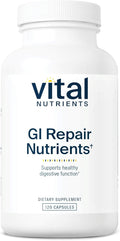 Vital Nutrients GI Repair Nutrients - Leaky Gut Capsule with L Glutamine and N-Acetyl - Digestive Enzyme Supplement to Support Gut Health and Digestion - Gluten and Dairy Free - 120 Capsules