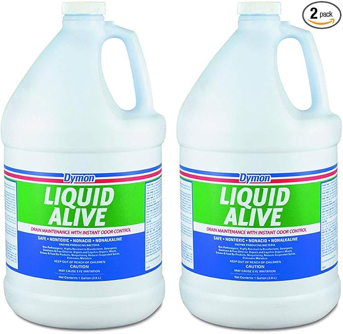 Liquid Alive Enzyme Producing Bacteria-Odor Digest 1 GAL [Set of 2]