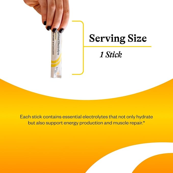 Fish Oil &amp Optimal Electrolyte Sticks Lemonade—Omega-3 for Heart Brain &amp Joints with Lemonade Electrolyte Stick Packs (60/30 Servings)