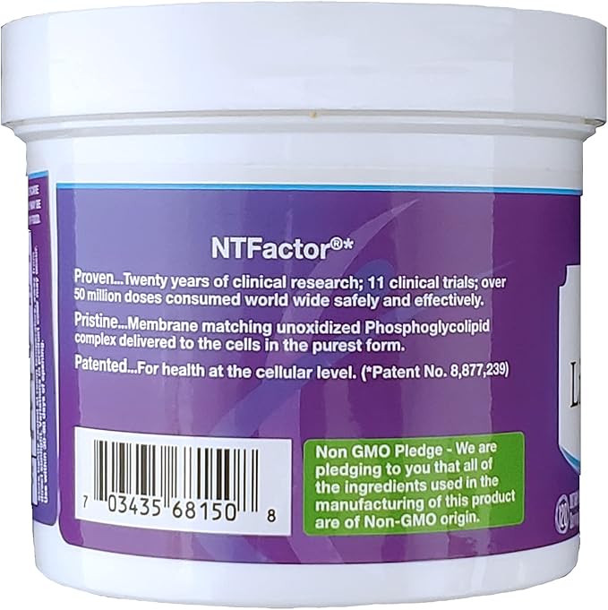 Nutritional Therapeutics NTFactor Lipids Powder Aging &amp Cellular Support 240 Servings