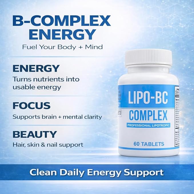 Lipo-BC Complex Lipo BC (60 Tablets) Manufactured by Legere Pharmaceuticals for ES Global