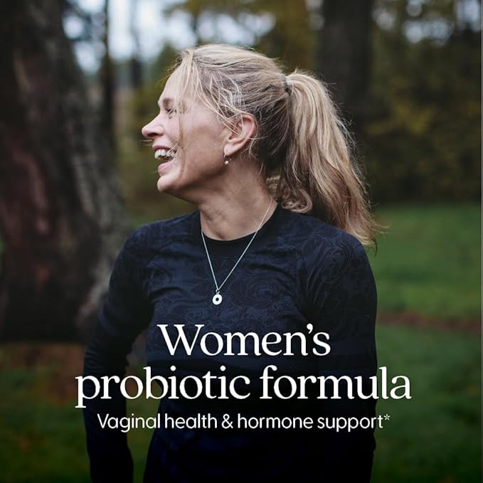 New Chapter Probiotics for Women - 60 ct (2 Month Supply) Women's Daily Probiotic with Prebiotics and Probiotics for Vaginal Health &amp Chaste Tree for Hormonal Support 100% Vegetarian Non-GMO